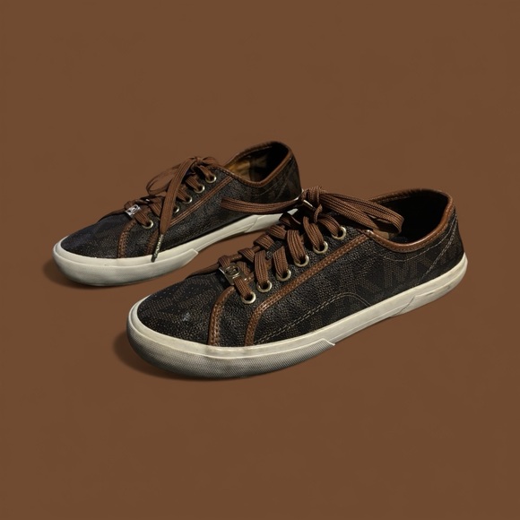 Michael Kors Shoes - Michael Kors Brown Sneakers